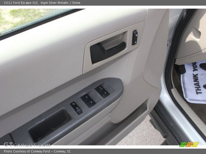 Ingot Silver Metallic / Stone 2011 Ford Escape XLS