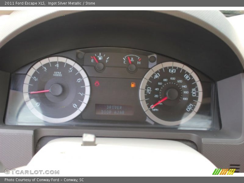 Ingot Silver Metallic / Stone 2011 Ford Escape XLS
