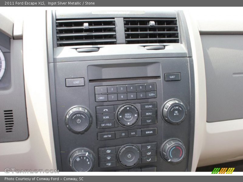 Ingot Silver Metallic / Stone 2011 Ford Escape XLS