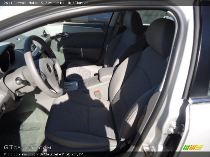 Silver Ice Metallic / Titanium 2011 Chevrolet Malibu LS