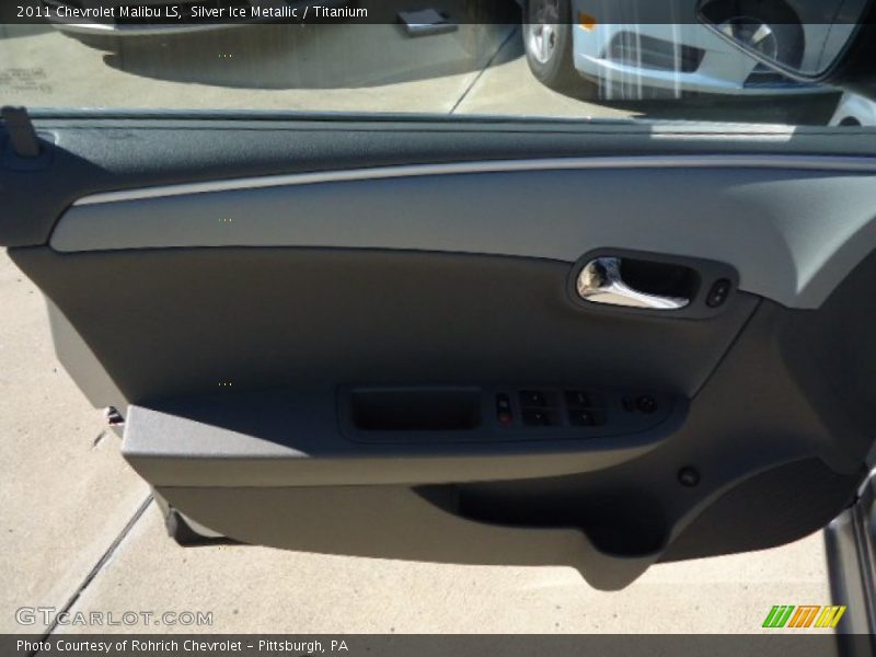 Silver Ice Metallic / Titanium 2011 Chevrolet Malibu LS