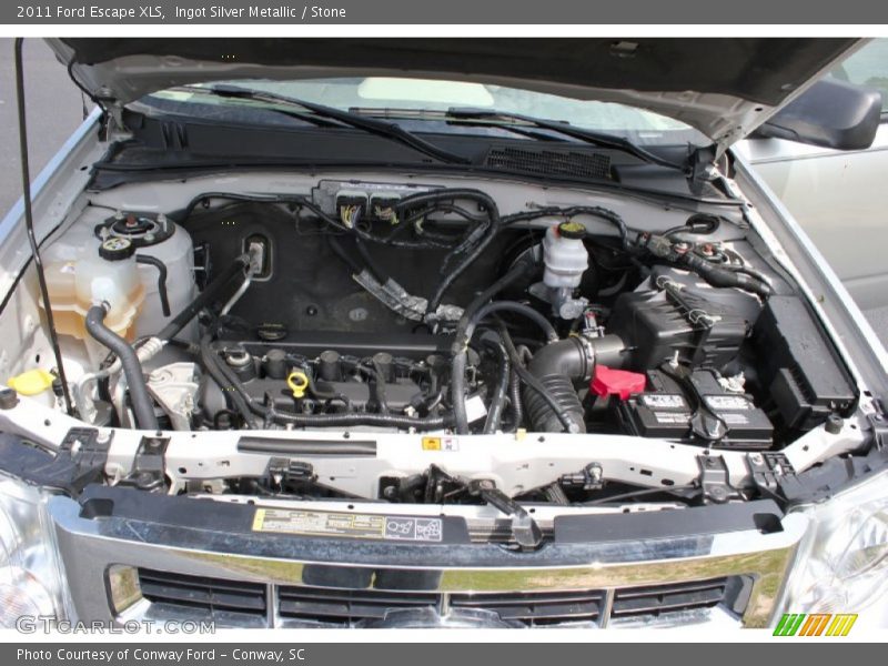Ingot Silver Metallic / Stone 2011 Ford Escape XLS