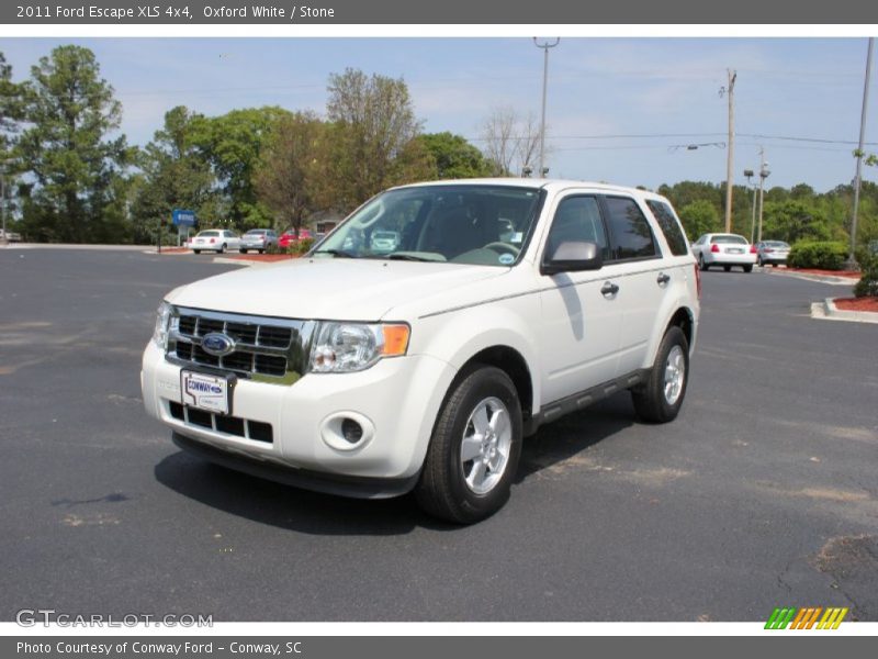 Oxford White / Stone 2011 Ford Escape XLS 4x4