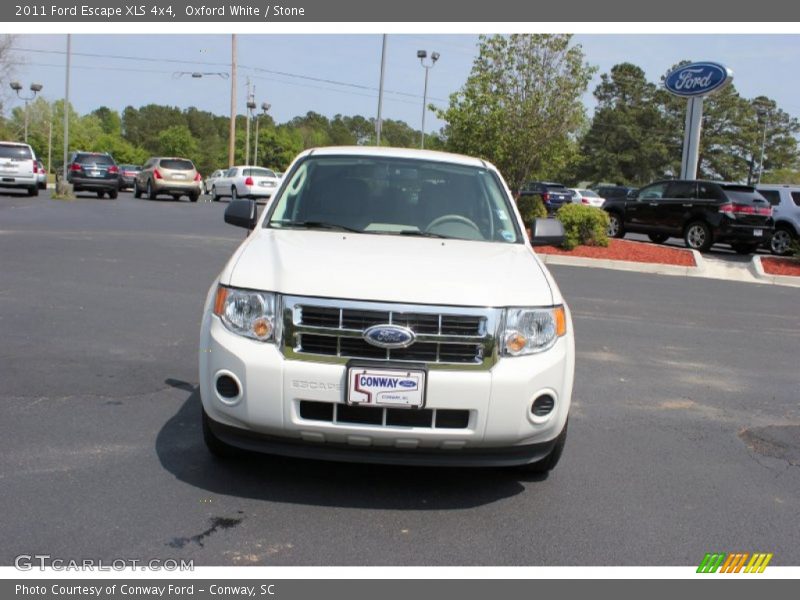 Oxford White / Stone 2011 Ford Escape XLS 4x4