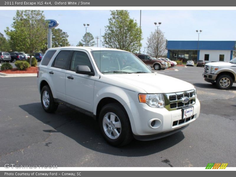 Oxford White / Stone 2011 Ford Escape XLS 4x4