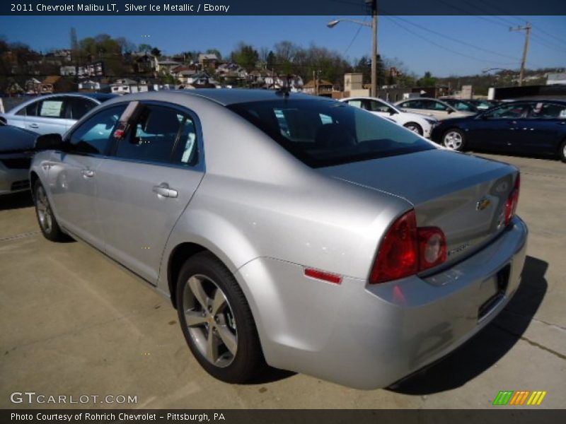 Silver Ice Metallic / Ebony 2011 Chevrolet Malibu LT