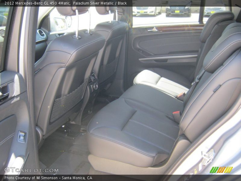 Paladium Silver Metallic / Black 2012 Mercedes-Benz GL 450 4Matic