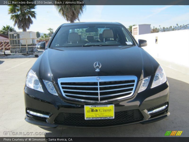 Black / Almond/Black 2012 Mercedes-Benz E 350 Sedan