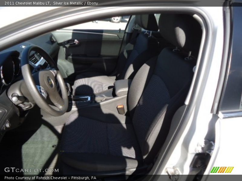 Silver Ice Metallic / Ebony 2011 Chevrolet Malibu LT