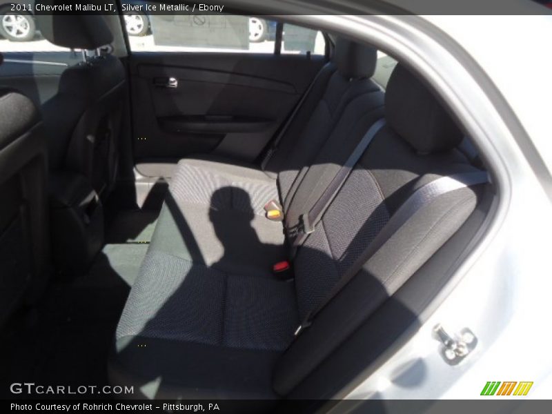 Silver Ice Metallic / Ebony 2011 Chevrolet Malibu LT