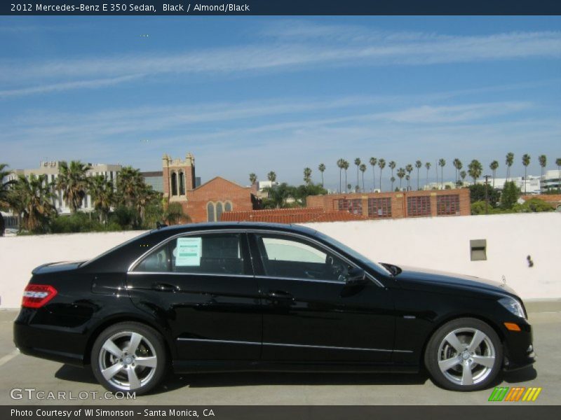 Black / Almond/Black 2012 Mercedes-Benz E 350 Sedan