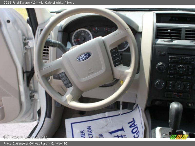 Oxford White / Stone 2011 Ford Escape XLS 4x4