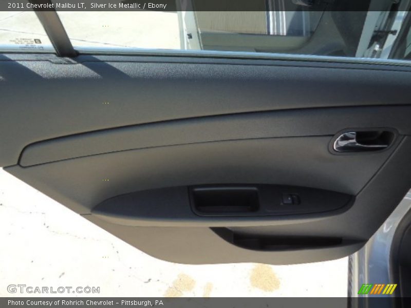 Silver Ice Metallic / Ebony 2011 Chevrolet Malibu LT