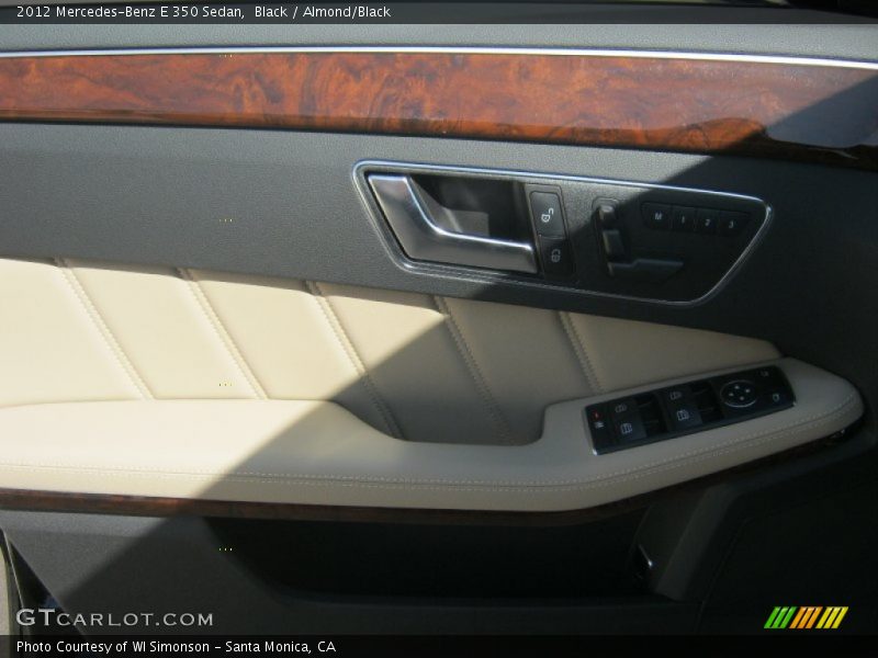Black / Almond/Black 2012 Mercedes-Benz E 350 Sedan