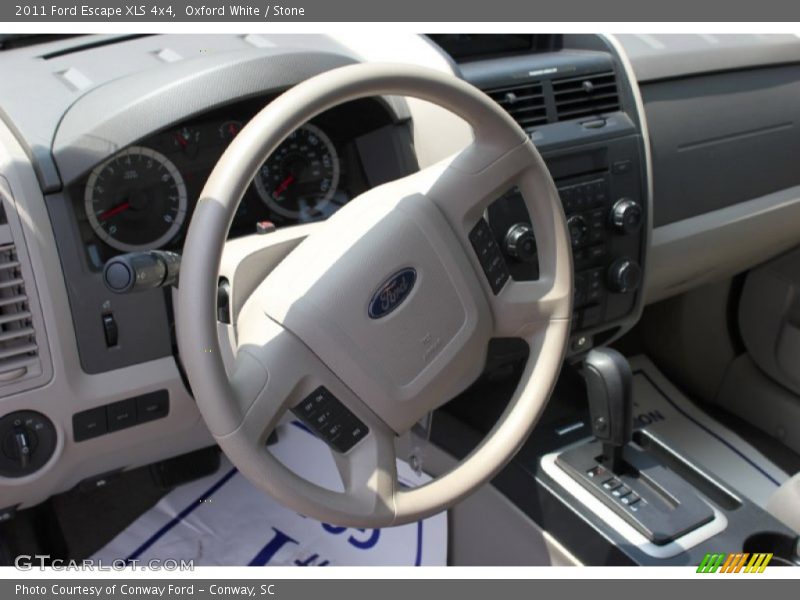 Oxford White / Stone 2011 Ford Escape XLS 4x4