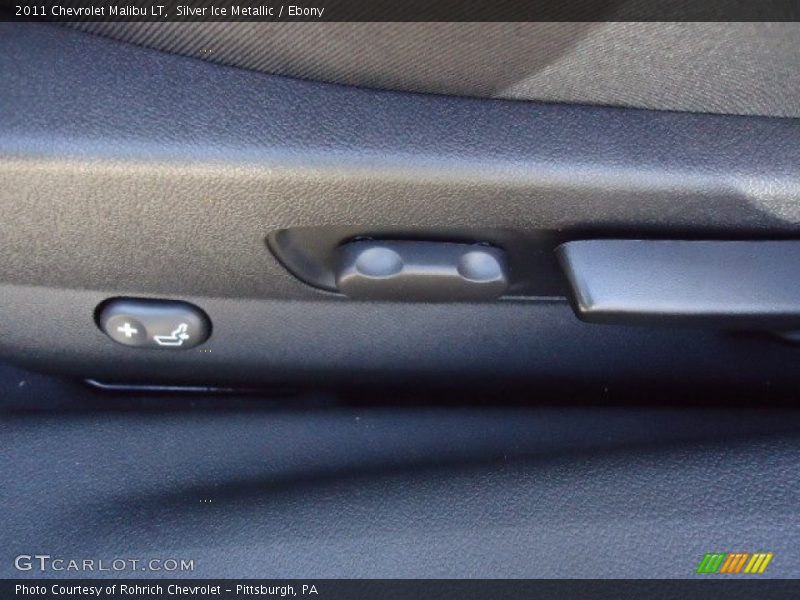 Silver Ice Metallic / Ebony 2011 Chevrolet Malibu LT