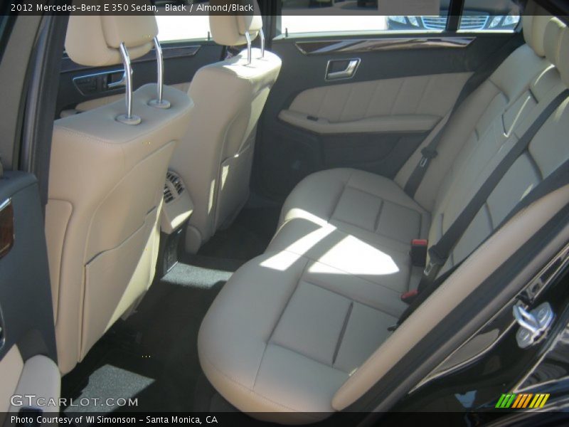 Black / Almond/Black 2012 Mercedes-Benz E 350 Sedan