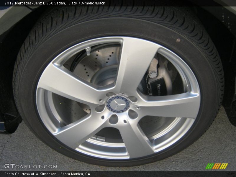 Black / Almond/Black 2012 Mercedes-Benz E 350 Sedan