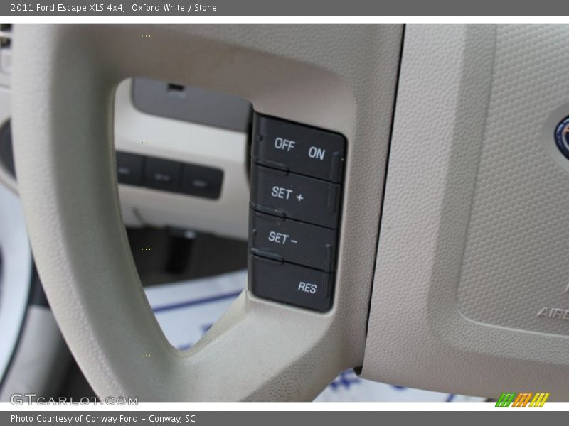 Oxford White / Stone 2011 Ford Escape XLS 4x4