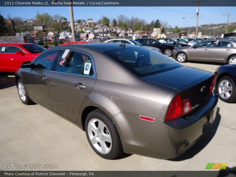 Mocha Steel Metallic / Cocoa/Cashmere 2011 Chevrolet Malibu LS
