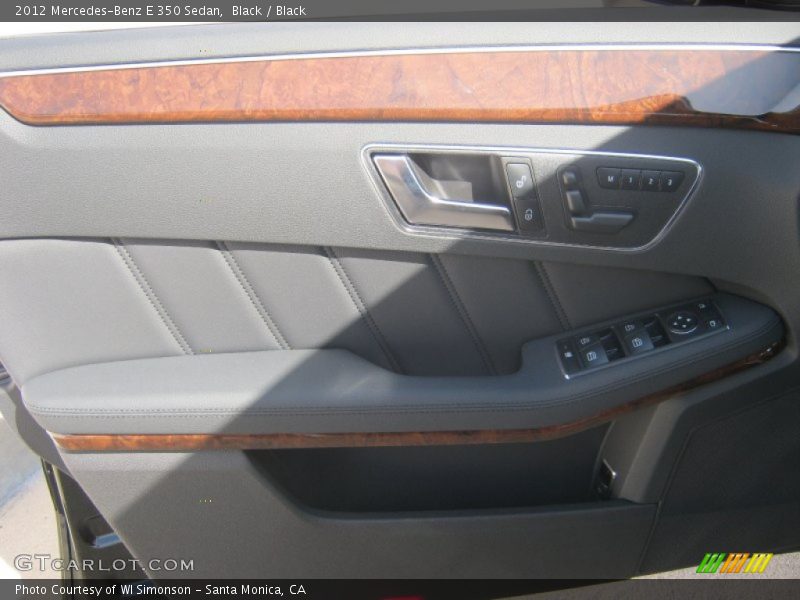 Black / Black 2012 Mercedes-Benz E 350 Sedan