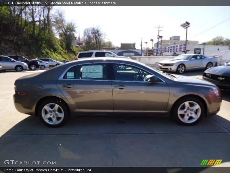 Mocha Steel Metallic / Cocoa/Cashmere 2011 Chevrolet Malibu LS