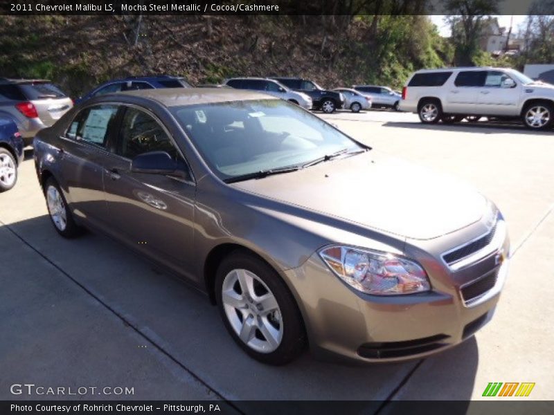 Mocha Steel Metallic / Cocoa/Cashmere 2011 Chevrolet Malibu LS
