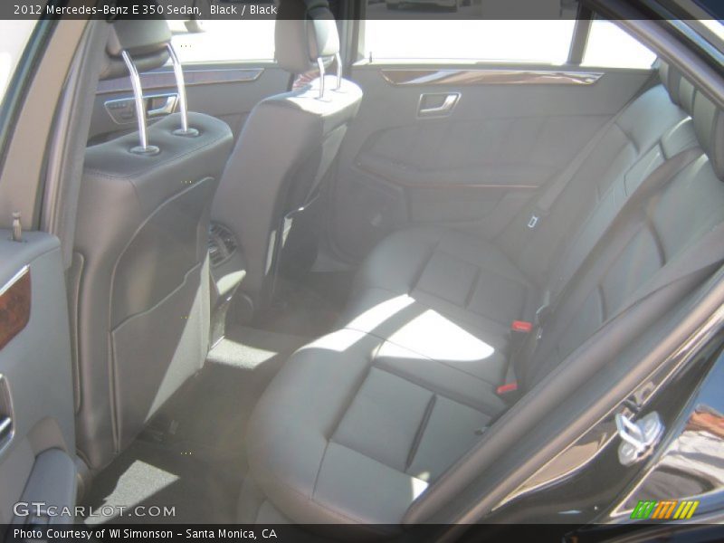 Black / Black 2012 Mercedes-Benz E 350 Sedan