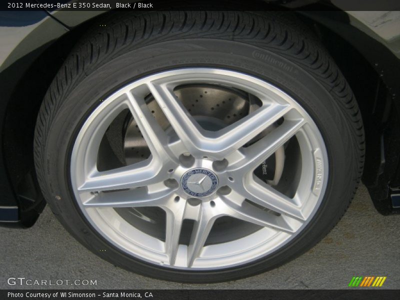 Black / Black 2012 Mercedes-Benz E 350 Sedan