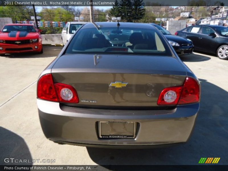 Mocha Steel Metallic / Cocoa/Cashmere 2011 Chevrolet Malibu LS