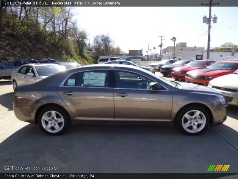 Mocha Steel Metallic / Cocoa/Cashmere 2011 Chevrolet Malibu LS