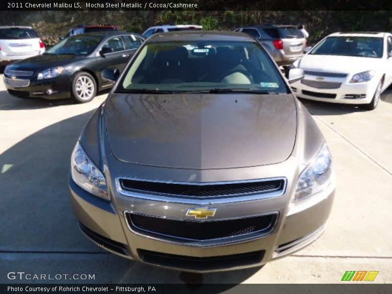 Mocha Steel Metallic / Cocoa/Cashmere 2011 Chevrolet Malibu LS