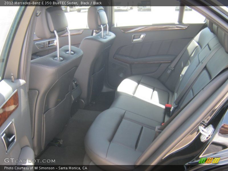 Black / Black 2012 Mercedes-Benz E 350 BlueTEC Sedan