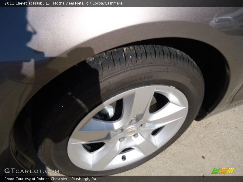 Mocha Steel Metallic / Cocoa/Cashmere 2011 Chevrolet Malibu LS
