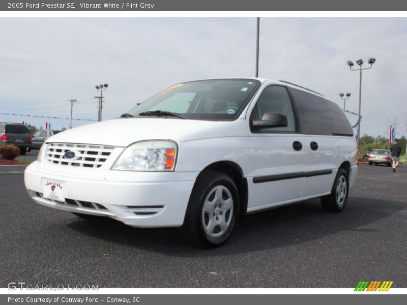 Vibrant White / Flint Grey 2005 Ford Freestar SE