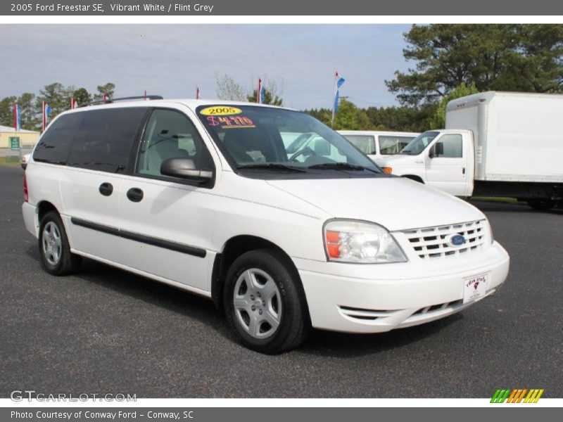 Vibrant White / Flint Grey 2005 Ford Freestar SE