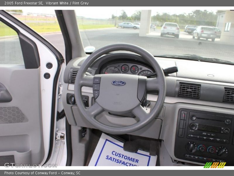 Vibrant White / Flint Grey 2005 Ford Freestar SE
