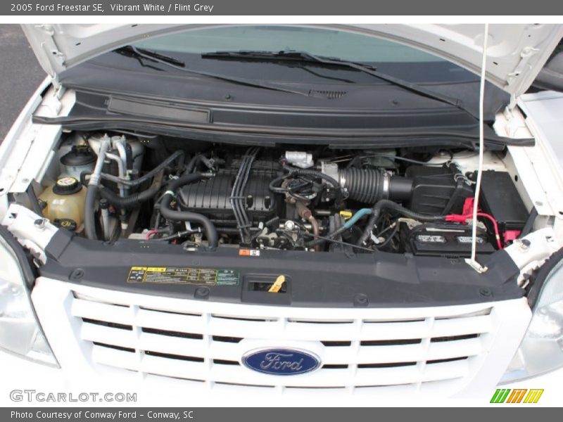 Vibrant White / Flint Grey 2005 Ford Freestar SE
