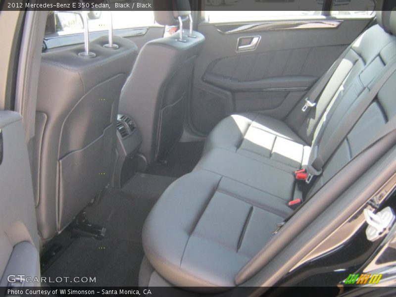 Black / Black 2012 Mercedes-Benz E 350 Sedan