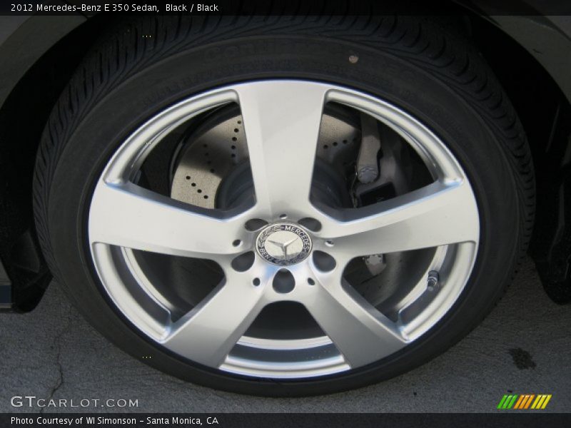 Black / Black 2012 Mercedes-Benz E 350 Sedan
