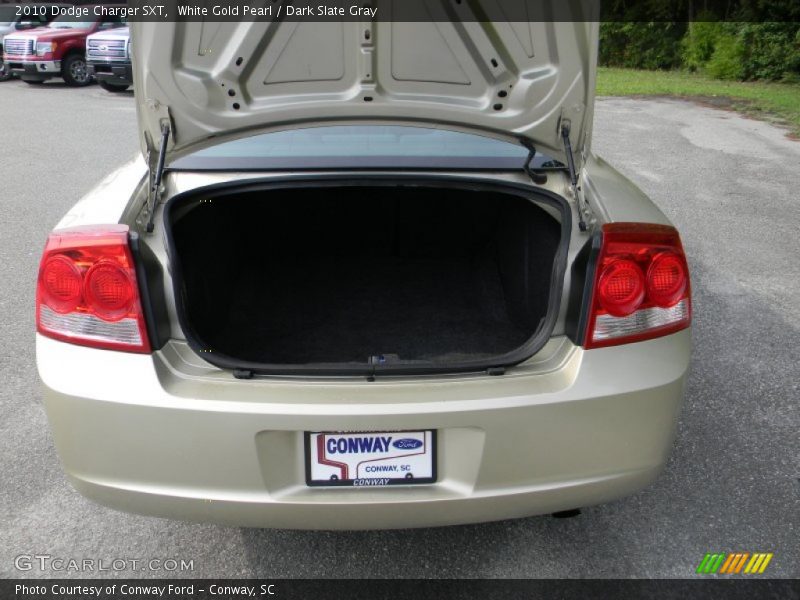 White Gold Pearl / Dark Slate Gray 2010 Dodge Charger SXT
