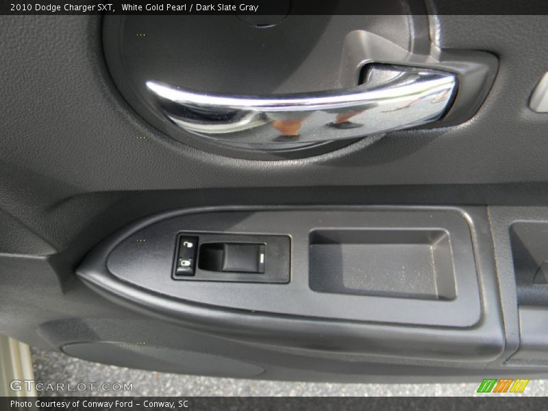 White Gold Pearl / Dark Slate Gray 2010 Dodge Charger SXT