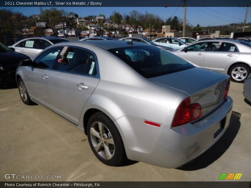 Silver Ice Metallic / Ebony 2011 Chevrolet Malibu LT