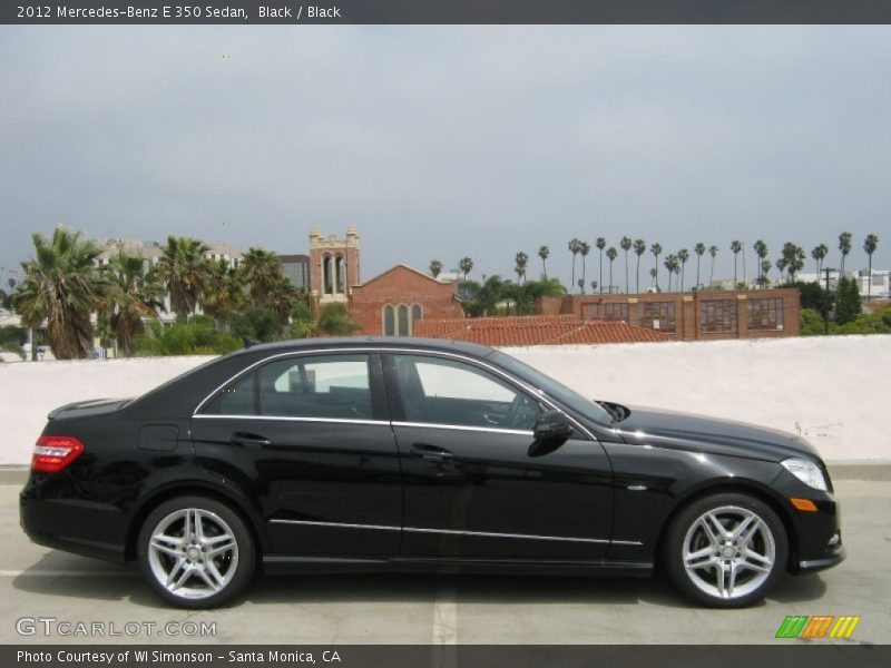 Black / Black 2012 Mercedes-Benz E 350 Sedan