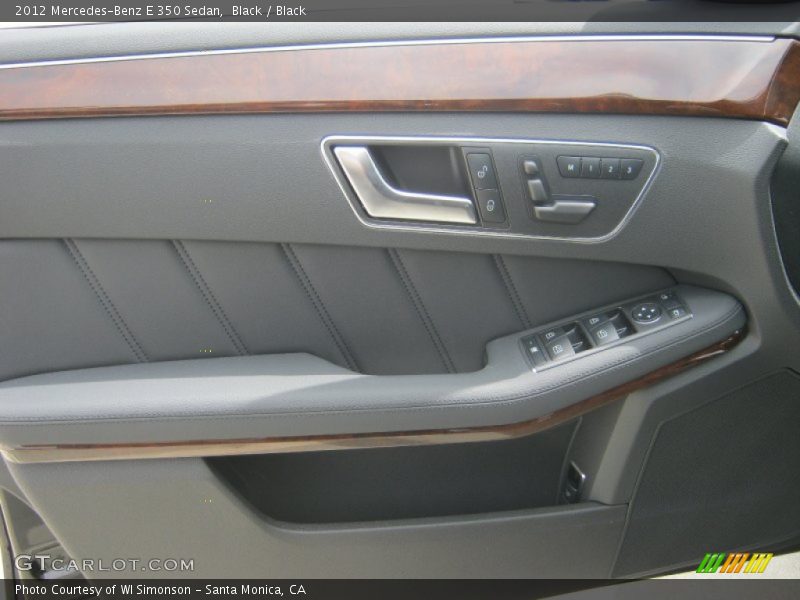Black / Black 2012 Mercedes-Benz E 350 Sedan