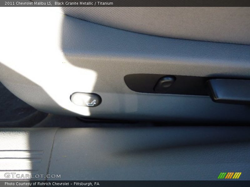 Black Granite Metallic / Titanium 2011 Chevrolet Malibu LS