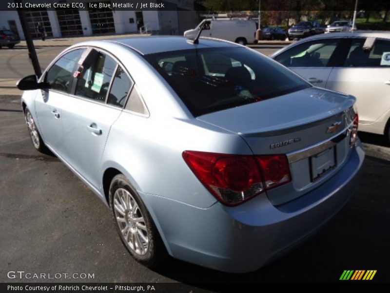 Ice Blue Metallic / Jet Black 2011 Chevrolet Cruze ECO