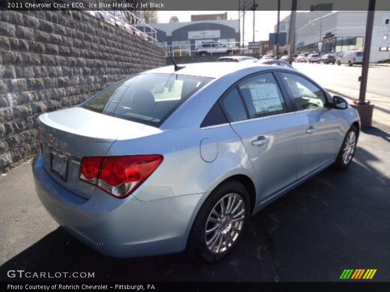 Ice Blue Metallic / Jet Black 2011 Chevrolet Cruze ECO