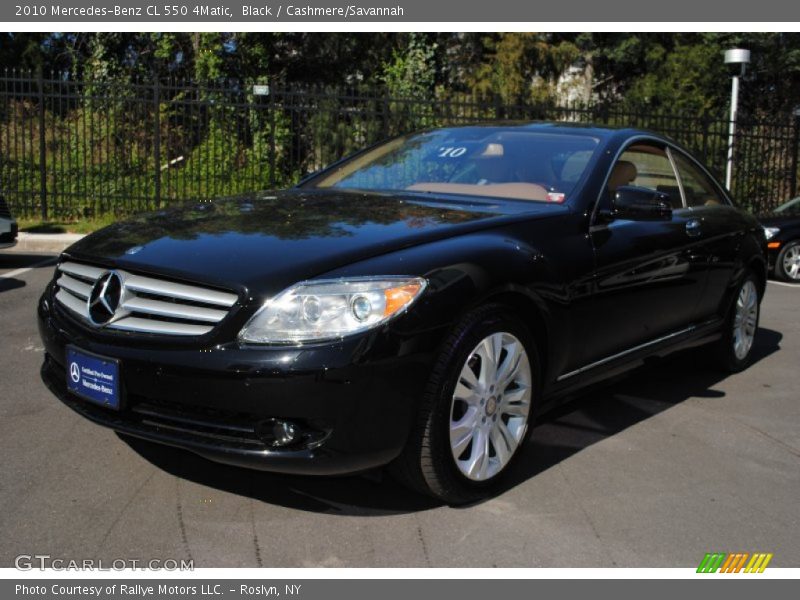 Black / Cashmere/Savannah 2010 Mercedes-Benz CL 550 4Matic