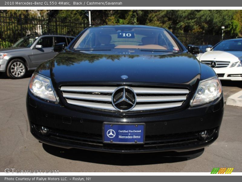 Black / Cashmere/Savannah 2010 Mercedes-Benz CL 550 4Matic